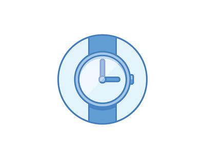 Monday Blues blues icon illustration monday time watch