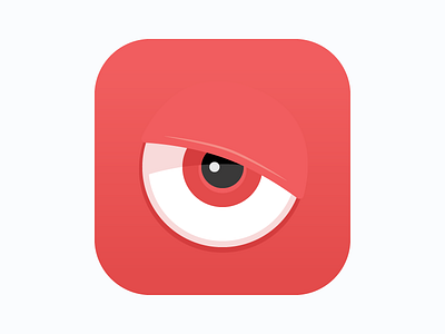 Red Eye (iOS) adventure angry app eye game icon ios mad red see