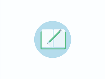 Writing with Ease article blog calm icon notebook pen soft writing