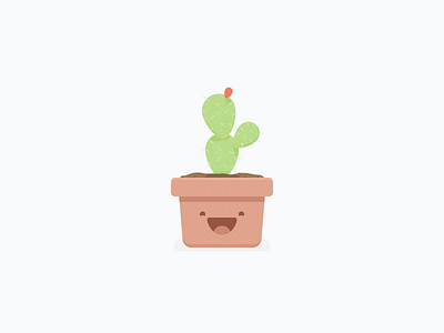 Happy Cactus (free wallpaper)