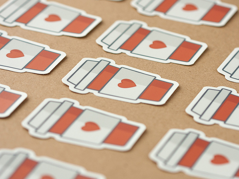 coffee stickers by kyle adams on dribbble