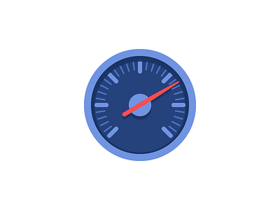 Motivation Gauge blog circle dial gauge icon illustration speed