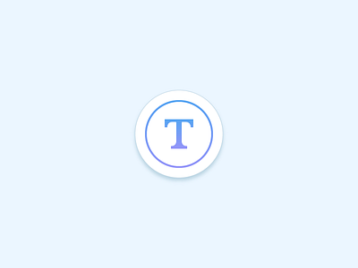 Text Icon (Apple Watch) app apple watch icon ios letter tap type ui
