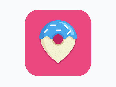 Bakery Locator app bakery cake food icon ios sprinkles ui