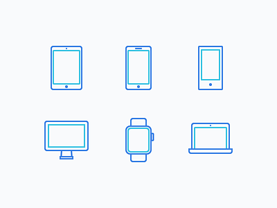 Device Icons apple devices display icon icons ipad iphone ipod macbook technology watch