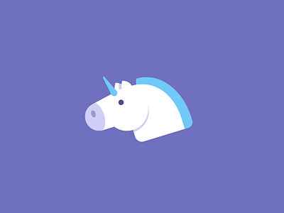 Unicorn! animal cute horse icon unicorn