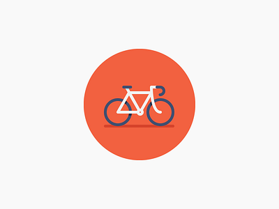 Keep Moving bicycle bike icon ride shop transportation travel