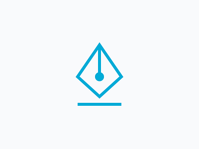 New Logo brand branding case study icon design logo mark pen