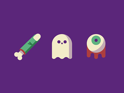 Halloweenicons 2016 eye finger fun ghost halloween icons severed