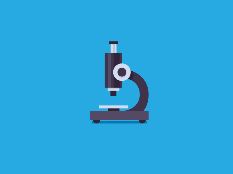 Microscope for Science by Kyle Adams on Dribbble