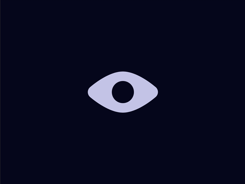 Eye Icon (Animated) animation css eye icon look search web