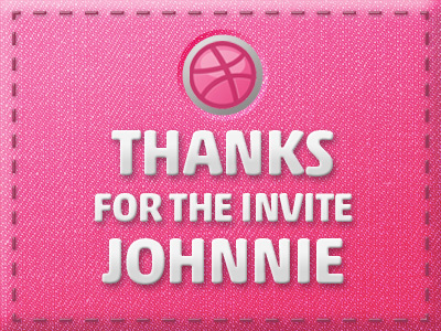Thank you! awesome cloth designer draft first invite johnnie manzari player thank you
