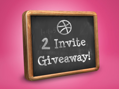 Become a Player! ball chalkboard dribbble giveaway invite player prospect