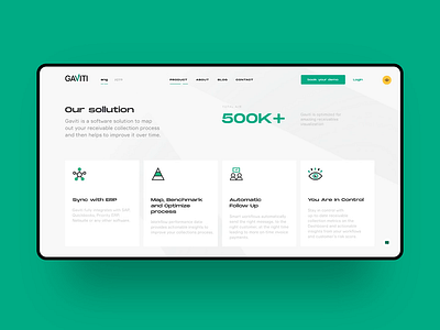 Gaviti Website Concept animation business design desktop finance payment