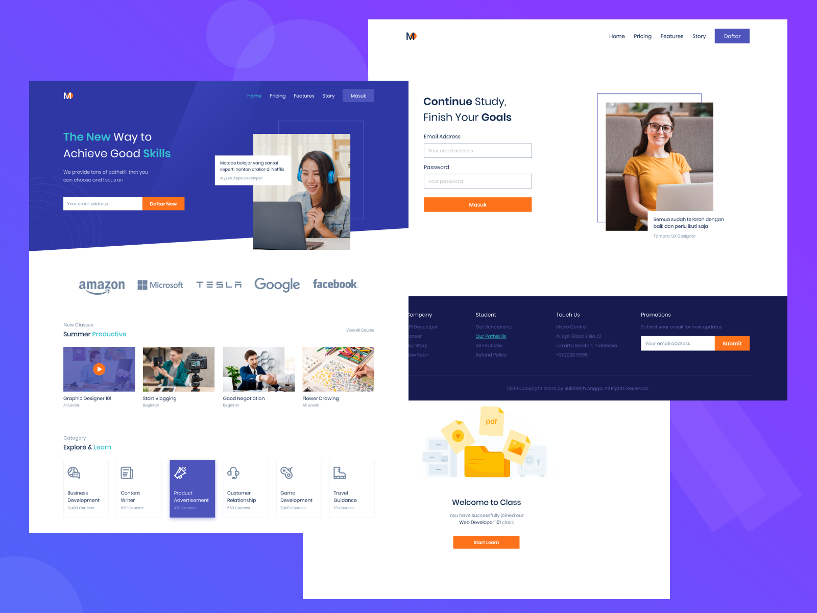 Website Micro Service by muhammad rizki on Dribbble