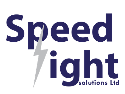 Speedlight Solutions logo design