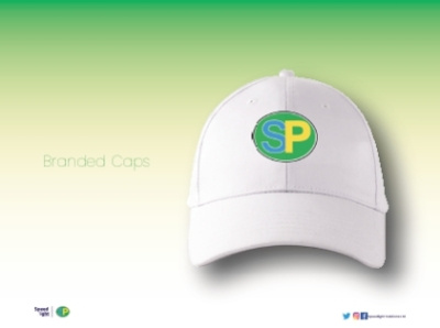 Cap Brand Mock-up branding design logo