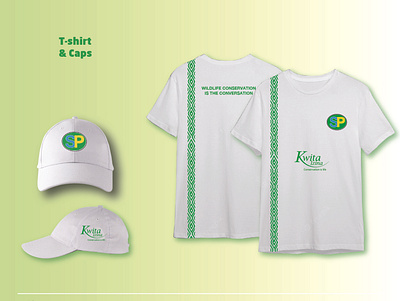 T-Shirt & Caps Mock-up design branding design