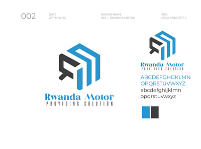 RM Logo Concept 02 branding design graphic design logo vector