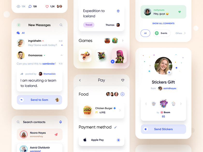 UI designs, themes, templates and downloadable graphic elements on Dribbble