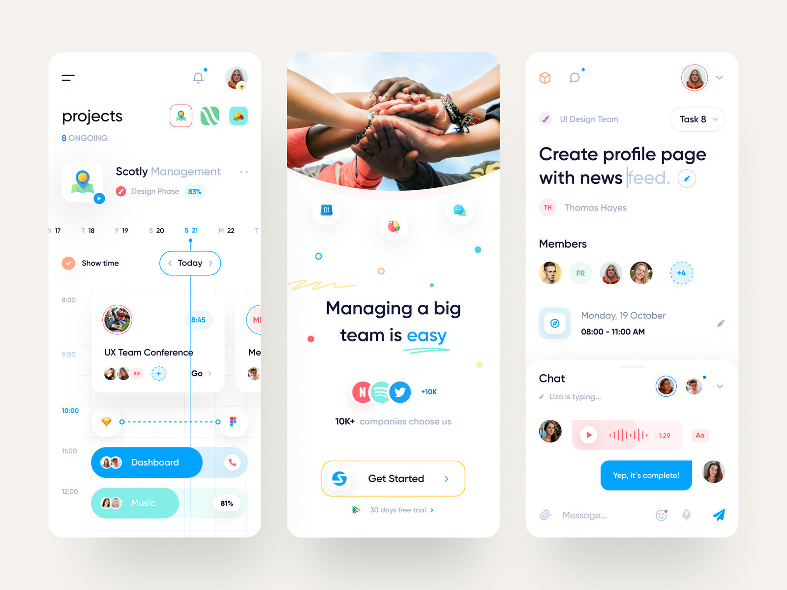 Mobile App Task Management By Golo On Dribbble