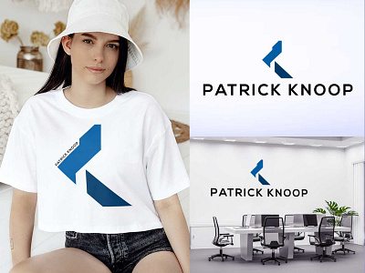 Patrick Knoop Logo branding graphic design logo logo design monogram software developer logo