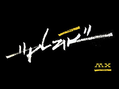 Plak Mx | Logo art branding calligraphy chalk dinamic handdrawing handwritten lettering logo mexico street