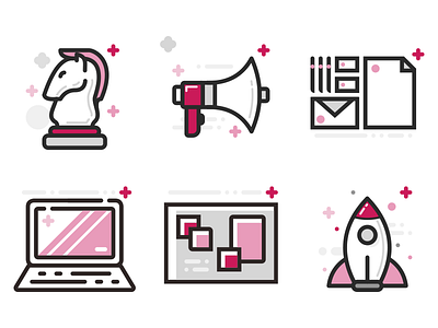 Icons for Nativo Digital´s Website