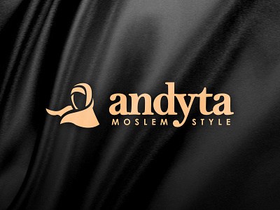 Andyta Hijab Brand Logo Design design hijab logo