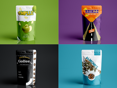 Pouch Packaging Design brand identity design illustration packaging pouch