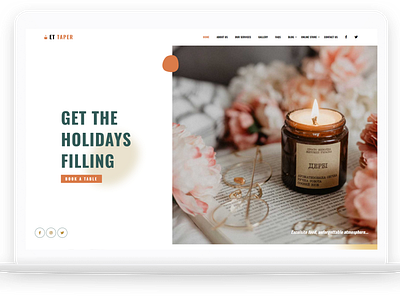 ET Taper – Free Responsive Xmas wordpress theme free web template free website template free wordpress theme theme for wordpress web template website template wordpress wordpress theme