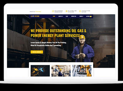 ET Petro – Free Responsive Petroleum WordPress theme free web template free website template free wordpress theme theme for wordpress web template website template wordpress wordpress theme