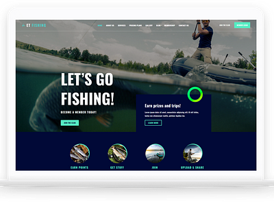 ET Fishing – Free Fishing WordPress Theme free web template free website template free wordpress theme theme for wordpress web template website template wordpress wordpress theme