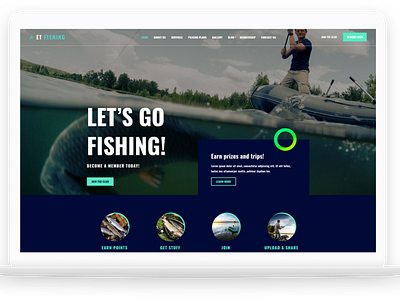 ET Fishing – Free Fishing WordPress Theme