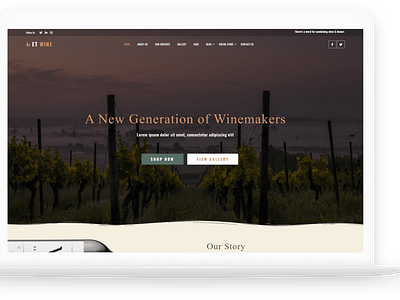 ET Wine – Free Responsive Wine WordPress Theme