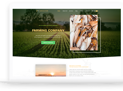 ET Agriculture – Free Responsive Agriculture WordPress Theme free web template free website template free wordpress theme theme for wordpress web template website template wordpress wordpress theme