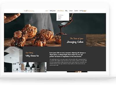 ET Bakery – Free Responsive Bakery WordPress Theme free web template free website template free wordpress theme theme for wordpress web template website template wordpress wordpress theme