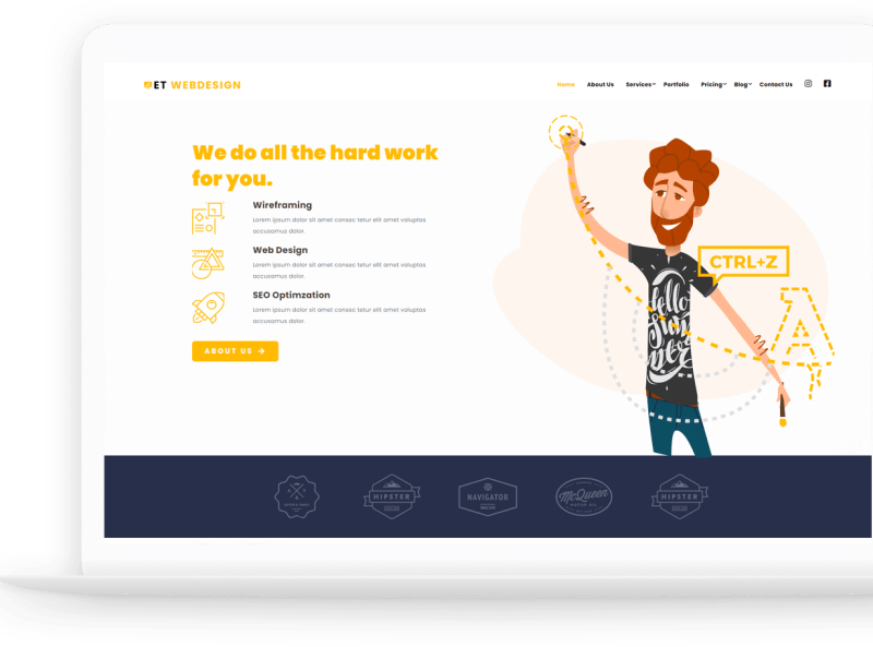 Et Webdesign Free Responsive Web Design Wordpress Theme By Engine