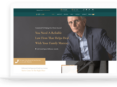 ET Law – Free Responsive Law WordPress Theme free web template free website template free wordpress theme theme for wordpress web template website template wordpress wordpress theme