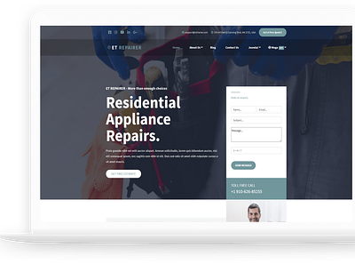 ET Repairer – Free Responsive Joomla Technical Template free joomla templates free web template free website template joomla 4 joomla 4 templates joomla template joomla theme joomla themes web template website template