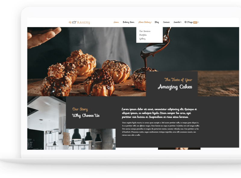 et-bakery-free-responsive-bakery-website-templates-by-engine-templates-on-dribbble