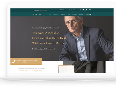 ET Law – Free Responsive Law Joomla! template