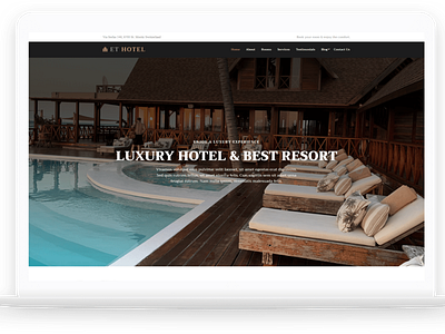 ET Hotel – Free Responsive Hotel Joomla! Templates