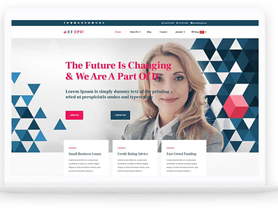 ET Epic – Free Responsive Corporation / Business Joomla! Templat free joomla templates free web template free website template joomla 4 joomla 4 templates joomla template joomla templates joomla theme joomla themes web template website template