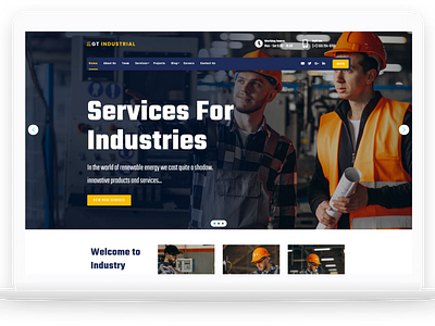 GT INDUSTRIAL- Free WordPress Theme