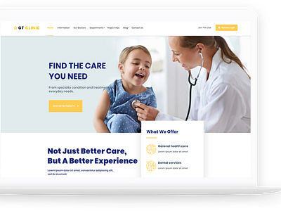 GT CLINIC - Free WordPress Theme