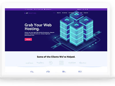 GT HOSTING-Free Wordpress Theme