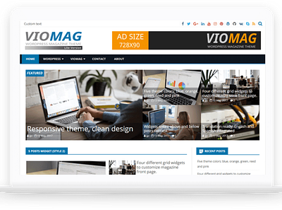 VioMag-Free WordPress Theme wordpress