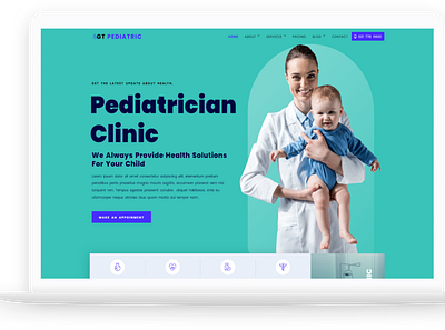 GT PEDIATRIC - Free WordPress Theme wordpress