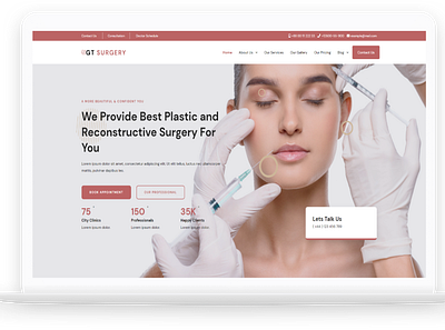 GT SURGERY - Free WordPress Theme wordpress